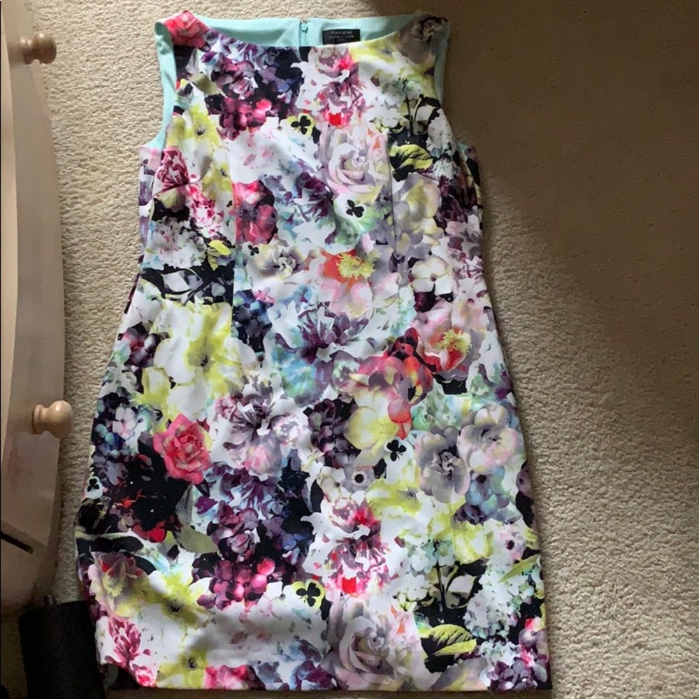 EUC Tahari Arthur S Levine shift dress 12P